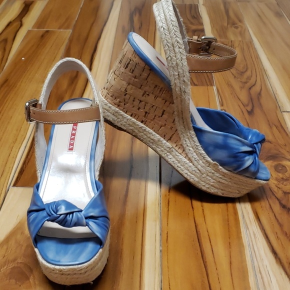 Prada Wedge sandals - Picture 1 of 5